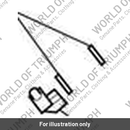 Spacer, Anti-Rotation, Brake Hose (T2025808)