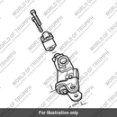Clamp, M/Cyl, Black (T2025920)