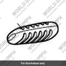Rubber, Pedal, Brake (T2026127)