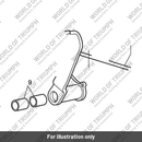 Brake Line Assy, Hard (T2026147)