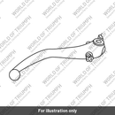 Brake Lever, MCS, Blk (T2027159)