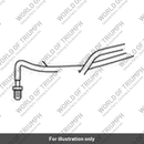 ABS Return Pipe, Front (T2027300)