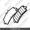 Pad Set, Caliper, BRM10A (T2027820)