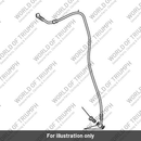 Brake Line, Headstock to Caliper (T2028195)