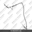 Brake Line, Headstock to Caliper (T2028999)