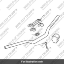 Handlebar, Tapered, Black (T2041004)