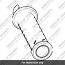 Heated Grip, RH (T2041118)