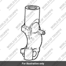 Clamp Type 1, Clutch, Aux S/C (T2041949)