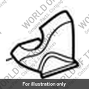 Clamp, Handlebar, Lower, RHS (T2042305)