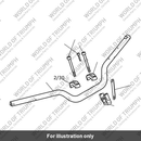 Handlebar, Tapered, Black (T2043181)