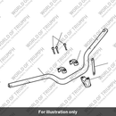 Handlebar, Tapered, Black (T2043193)