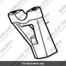 Handlebar Riser, LH (T2043325)