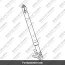 Stanchion Assembly, TES, LH (T2043772)