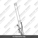 RH Slide Pipe, P/Comp (T2043878)