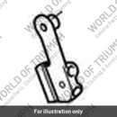 Support, Mudguard, RH (T2043991)