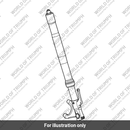 Tube, Inner, LH (T2044124)
