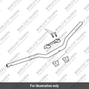 Handlebar, Tapered, Black (T2044384)