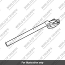 Handlebar, Forged, RH (T2044433)