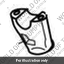 Clamp, Handlebar, Lower (T2044478)