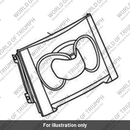 Shroud, Upper, Front, Twin (T2045002)