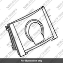 Shroud, Upper, Front, Single (T2045003)