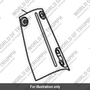 Shroud, Rear, LH, Indicator Assy (T2045012)