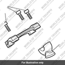 Handlebar Clamp, Lower, Black (T2045743)
