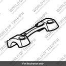 Upper Handlebar Clamp (T2045876)