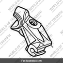 Clutch Lever Bracket, Titanium (T2046084)