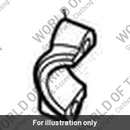 Clamp, Clutch Lever Bracket (T2046331)