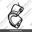 Clamp, Clutch lever bracket (T2046510)