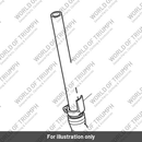 Fork leg Assy, LH (T2048501)