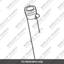 Fork tube, RH, outer (T2048504)
