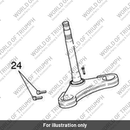 Lower Yoke Assy, Blk (T2049231)