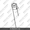 Fork Tube, RH, Outer (T2049504)