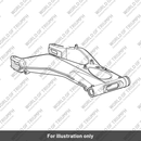 Swingarm Spares Assy (T2050189)