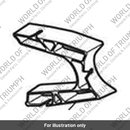 Damper, Rubbing Strip (T2050489)