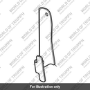 Rear Reflector Bracket, LHS (T2050715)