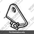 Bracket, Brake Hose, Rear (T2056010)