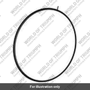 Bar End Mirror Assy, Brushed (T2060935)