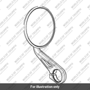 Bar End Mirror Assy, Slv (T2060996)