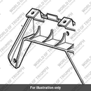 Bracket, Subframe, Rh (T2070054)