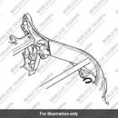 FRAME ASSY,BLACK,ROW (T2070311)