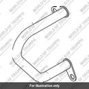 Dresser Bar, RHS, Chrome (T2070583)