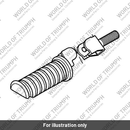 Clevis Assemby, Footrest (T2070806)