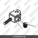 Clevis Assy, Footrest (T2070833)