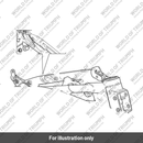 Frame Assy, Blue (T2071719)