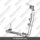 Cradle Assembly, LH, ED & Powder (T2074797)
