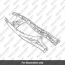 Rear Subframe Assy, Slate Grey (T2079461)
