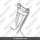 Footrest hanger rear rh (T2080587)